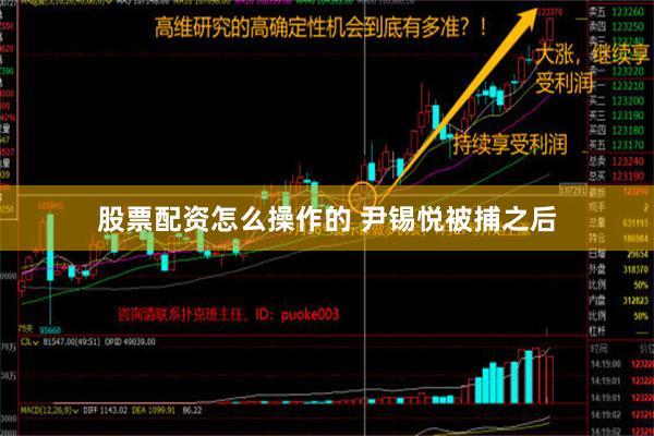 股票配资怎么操作的 尹锡悦被捕之后