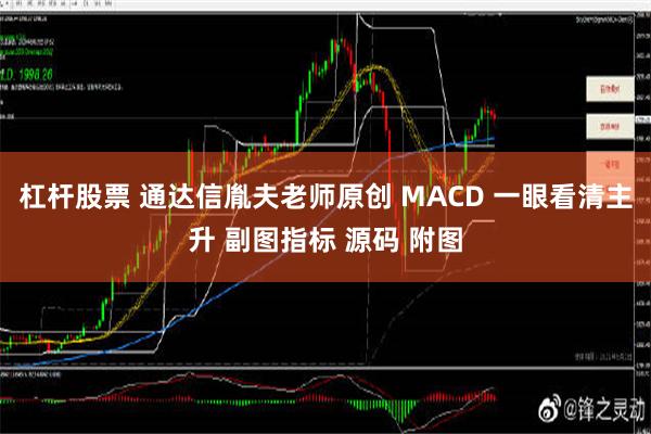 杠杆股票 通达信胤夫老师原创 MACD 一眼看清主升 副图指标 源码 附图